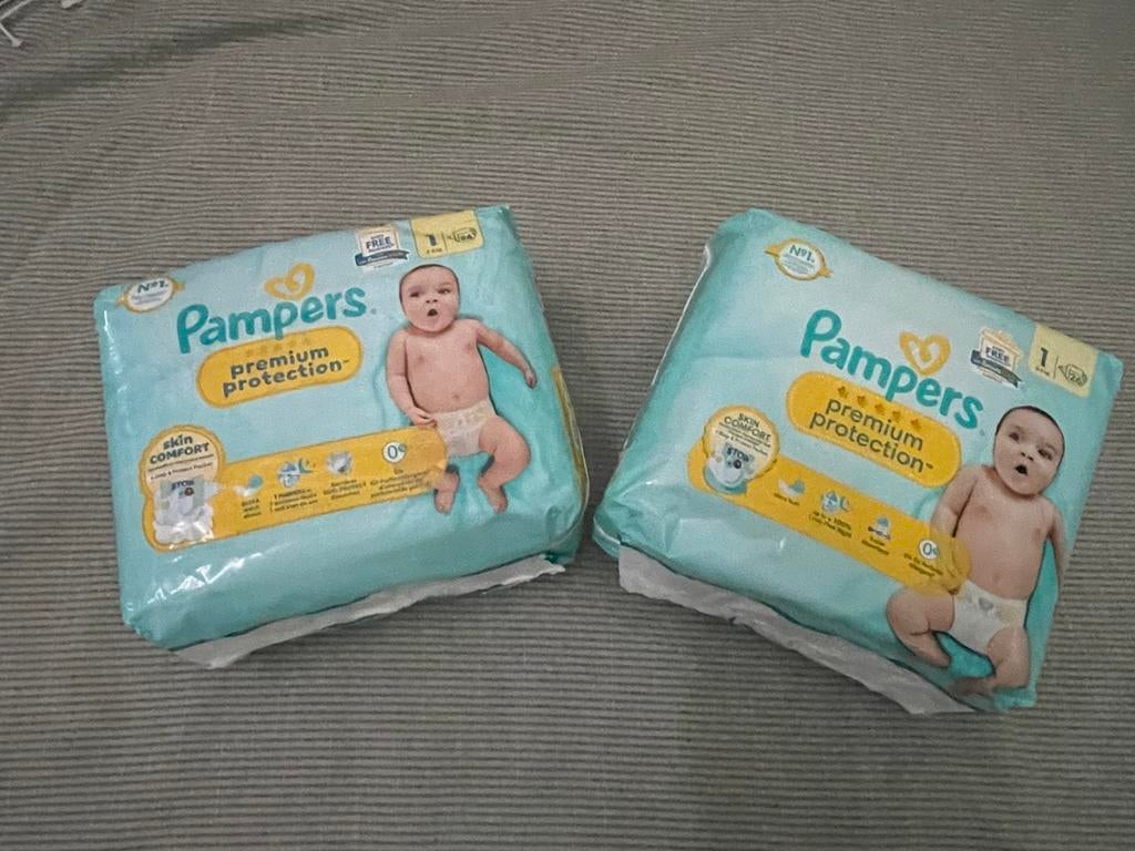 Pampers Premium Protection luiers, maat 1 (2-5 kg), Ophalen of Verzenden, Nieuw
