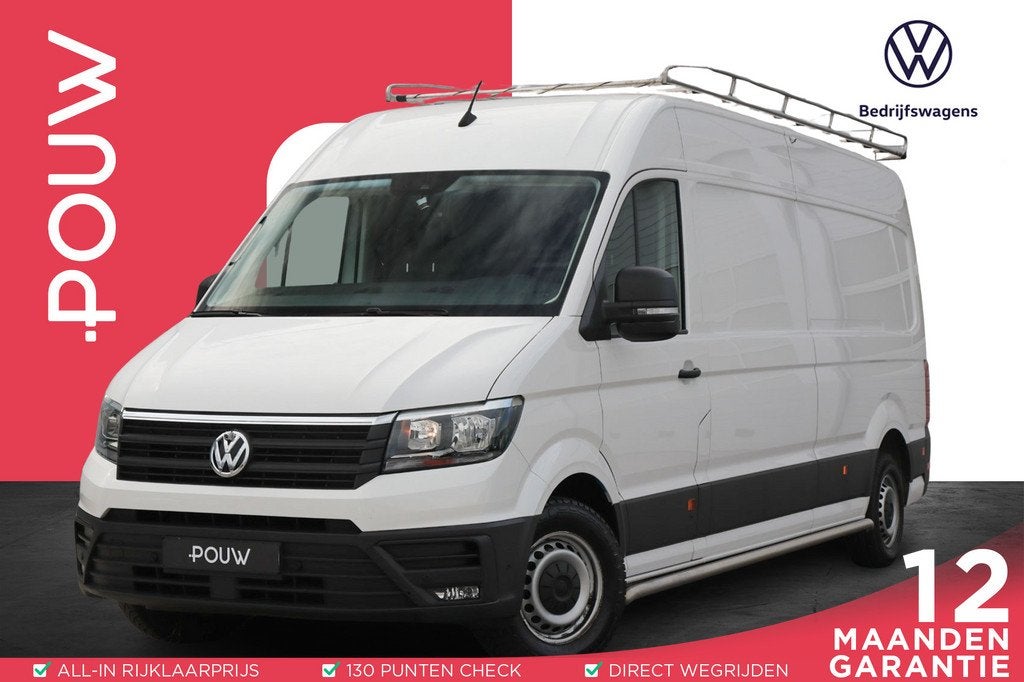 Volkswagen Crafter 35 2.0 TDI 140pk L4H3 Highline EURO VI |, Auto's, Bestelauto's, 12 maanden, Stof, Gebruikt, 4 cilinders