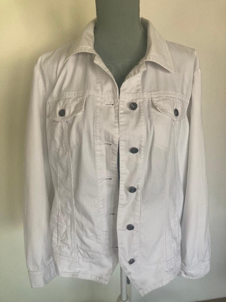 Jasje/jack - Gerry Weber, Kleding | Dames, Jassen | Zomer, Gedragen, Maat 38/40 (M), Wit, Ophalen of Verzenden