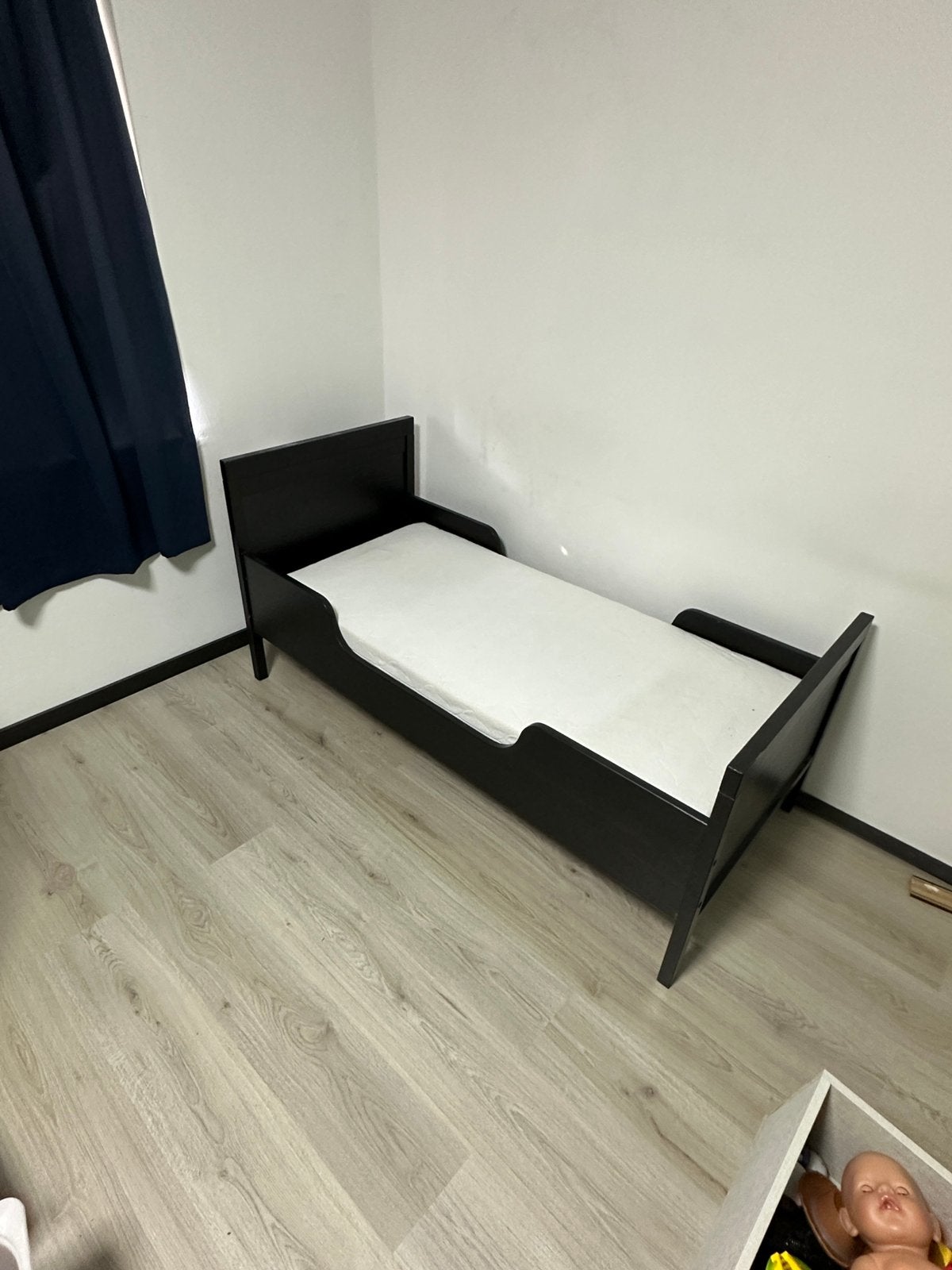 IKEA SULTAN LADE Kinderbed met lattenbodem en matras, Ophalen, Gebruikt, 70 tot 85 cm, 140 tot 160 cm