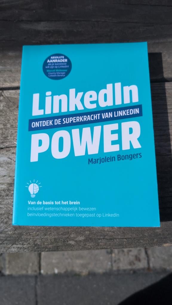 LinkedIn Power: Ontdek de Superkracht van LinkedIn, Ophalen of Verzenden, Zo goed als nieuw, E-commerce en Internet, Marjolein Bongers