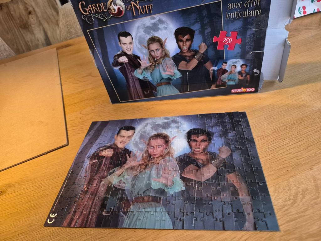 2 Studio100 Nachtwacht puzzels (200 en 250 stukjes), Ophalen of Verzenden, Minder dan 500 stukjes, Legpuzzel