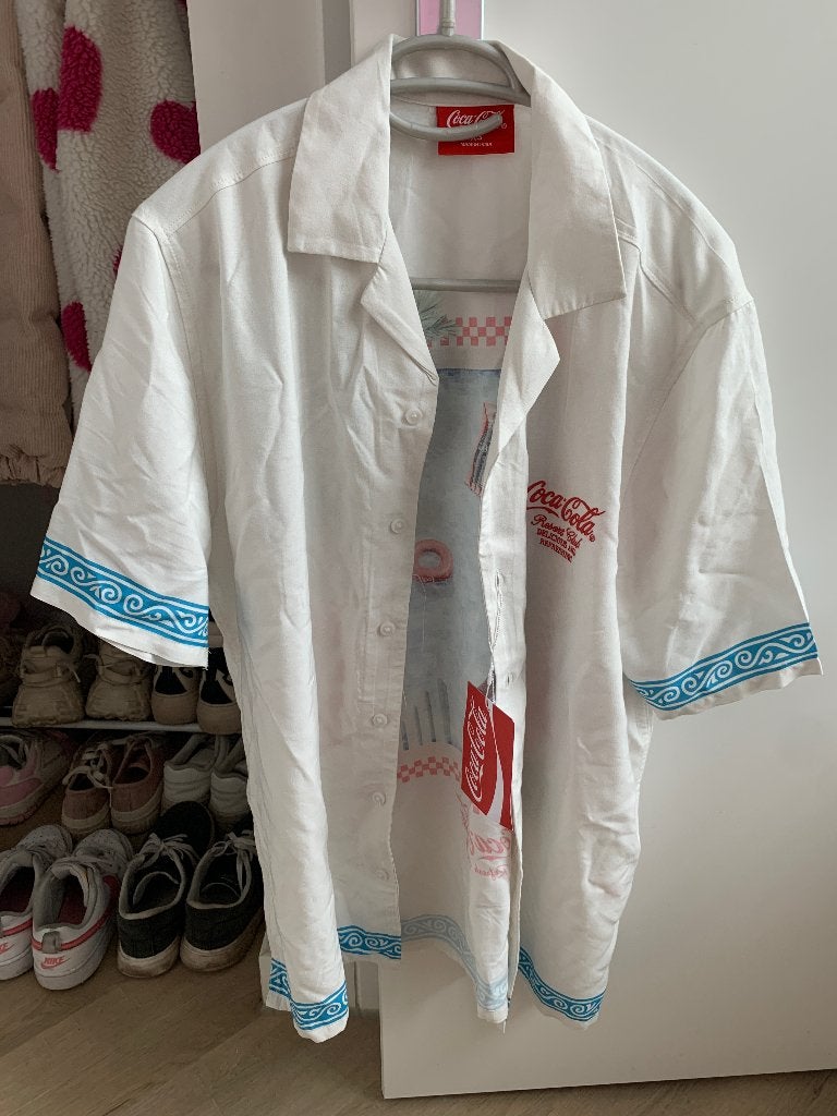 Coca cola shirt, Meerkleurig, Nieuw, Ophalen of Verzenden, Maat 46 (S) of kleiner