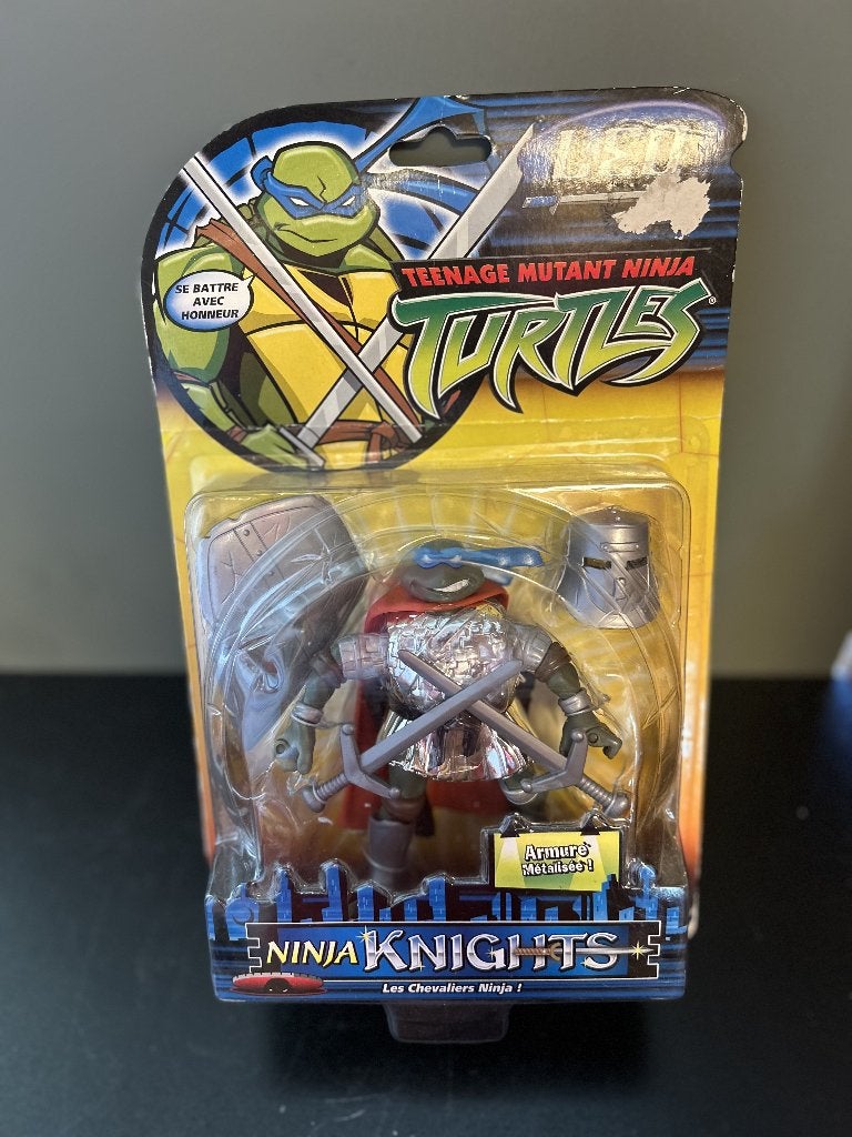 Turtles Ninja knights Leo 2004, Kinderen en Baby's, Speelgoed | Actiefiguren, Ophalen of Verzenden, Nieuw