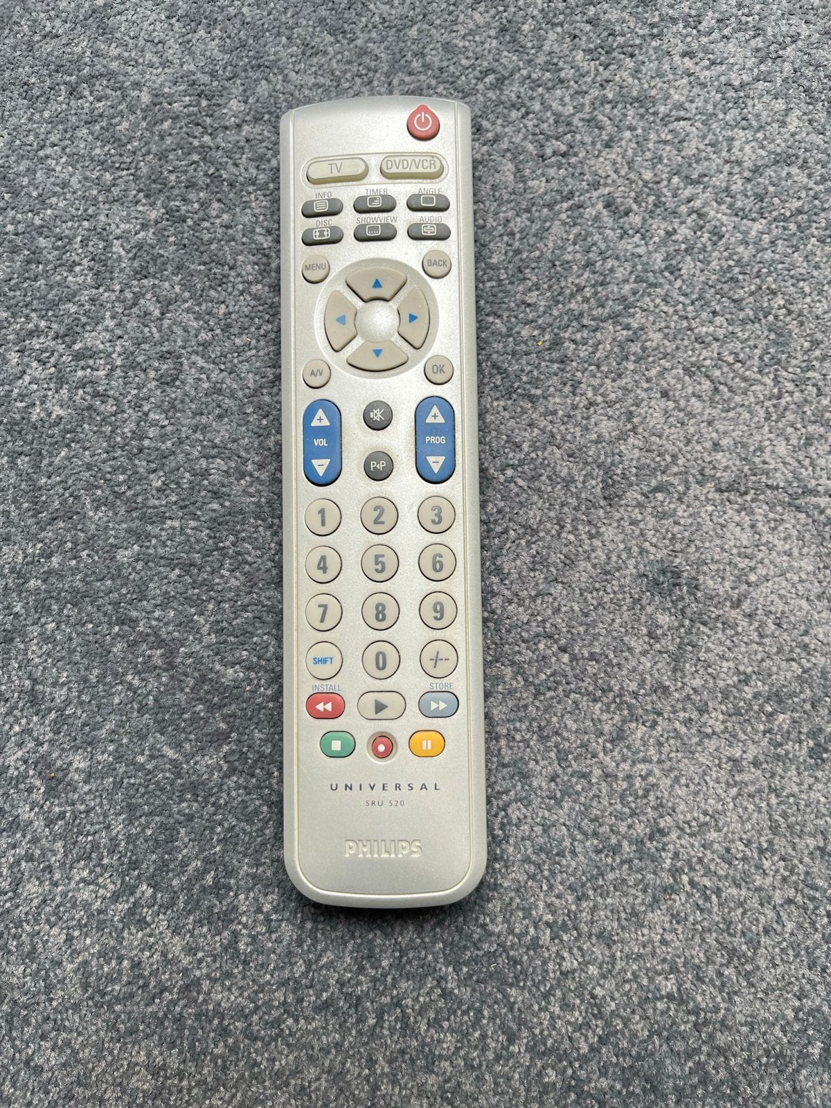 Philips Universele Afstandsbediening SRU 520, Ophalen of Verzenden, Gebruikt, Universeel, Dvd