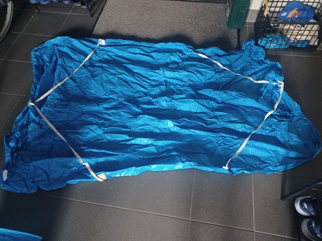 Afdekzeil zwembad L, Tuin en Terras, Ophalen, Minder dan 80 cm, Opblaaszwembad, Minder dan 200 cm
