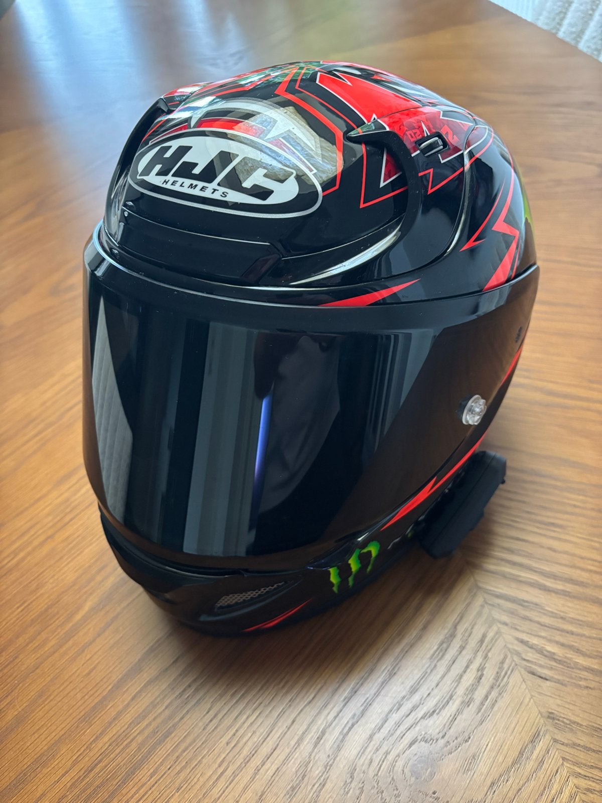 HJC RPHA 12 Quartararo helm XS met blank en zwart vizier, XS, HJC, Ophalen of Verzenden, Nieuw zonder kaartje