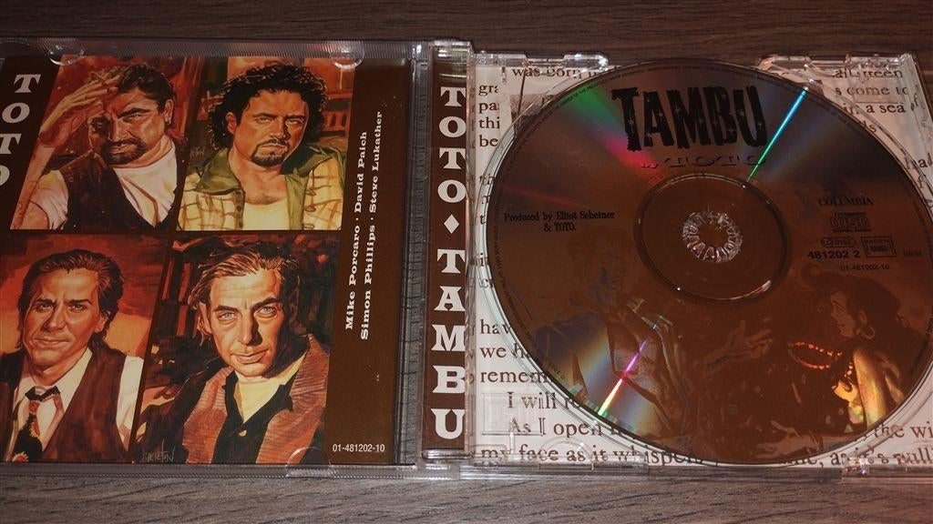 Toto - Tambu, Ophalen of Verzenden, Zo goed als nieuw, Poprock