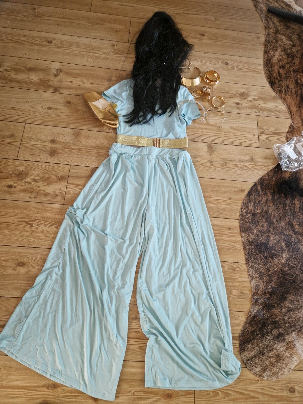verkleed set Prinses Jasmine, Ophalen, Carnaval, Maat 42/44 (L), Zo goed als nieuw