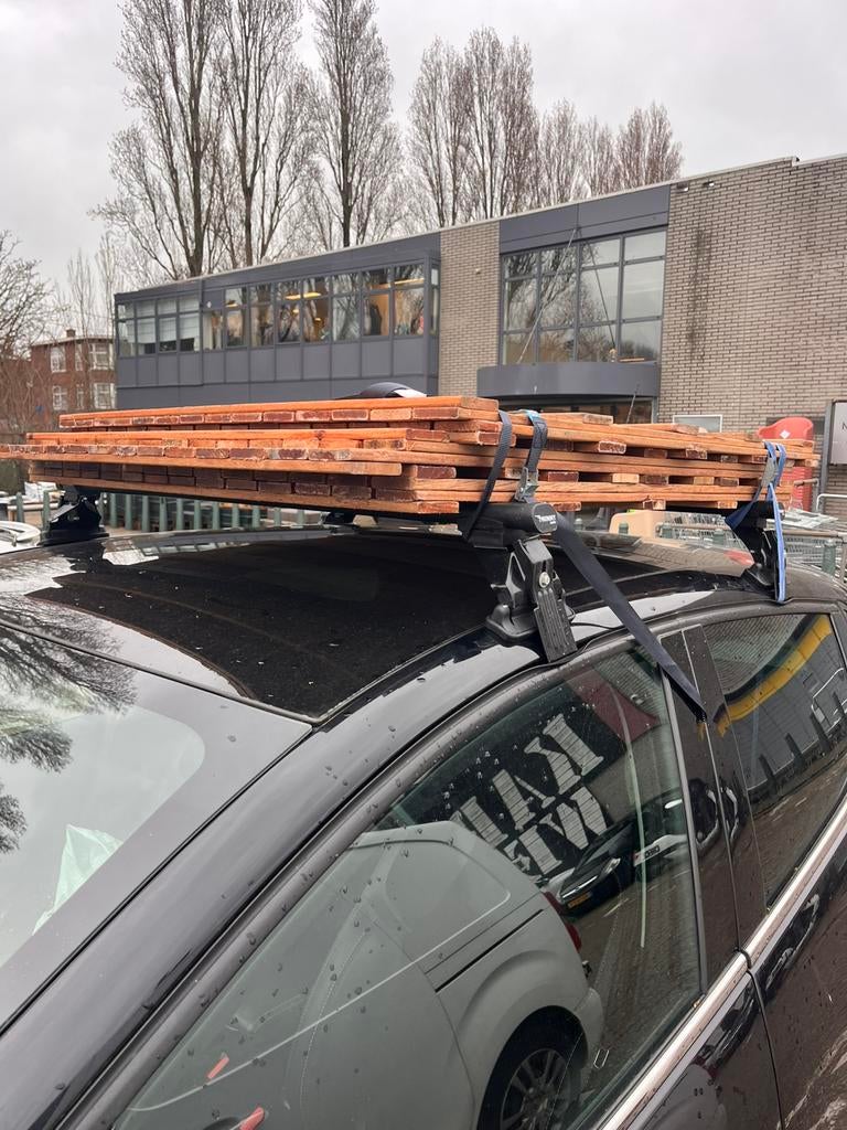 Clio Twinny load dakdragers, Ophalen, Gebruikt