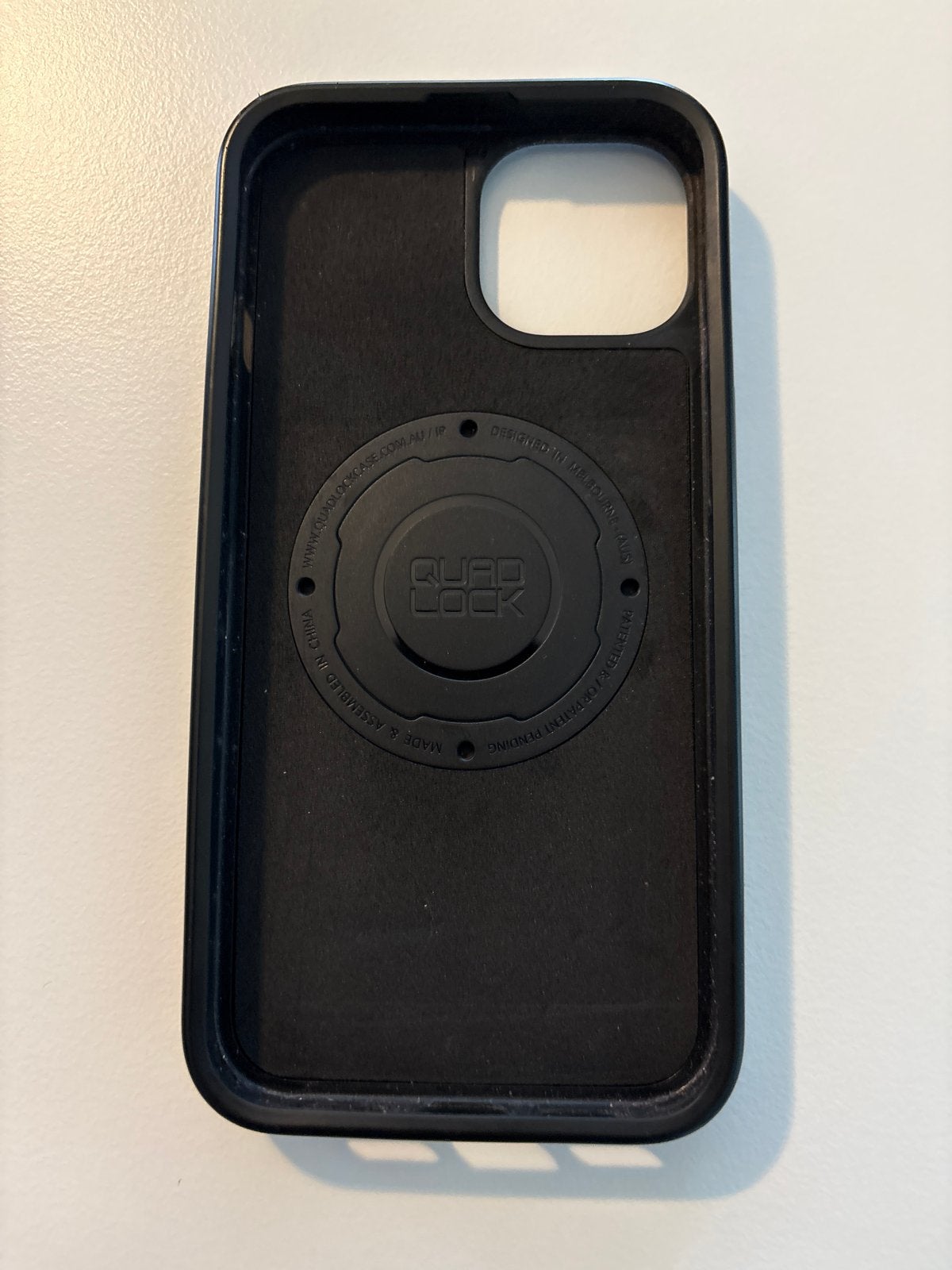 Quad Lock hoesje voor iPhone 14- Zwart, Telecommunicatie, Kunststof, IPhone 14, Quad Lock, Hoesje of Tasje