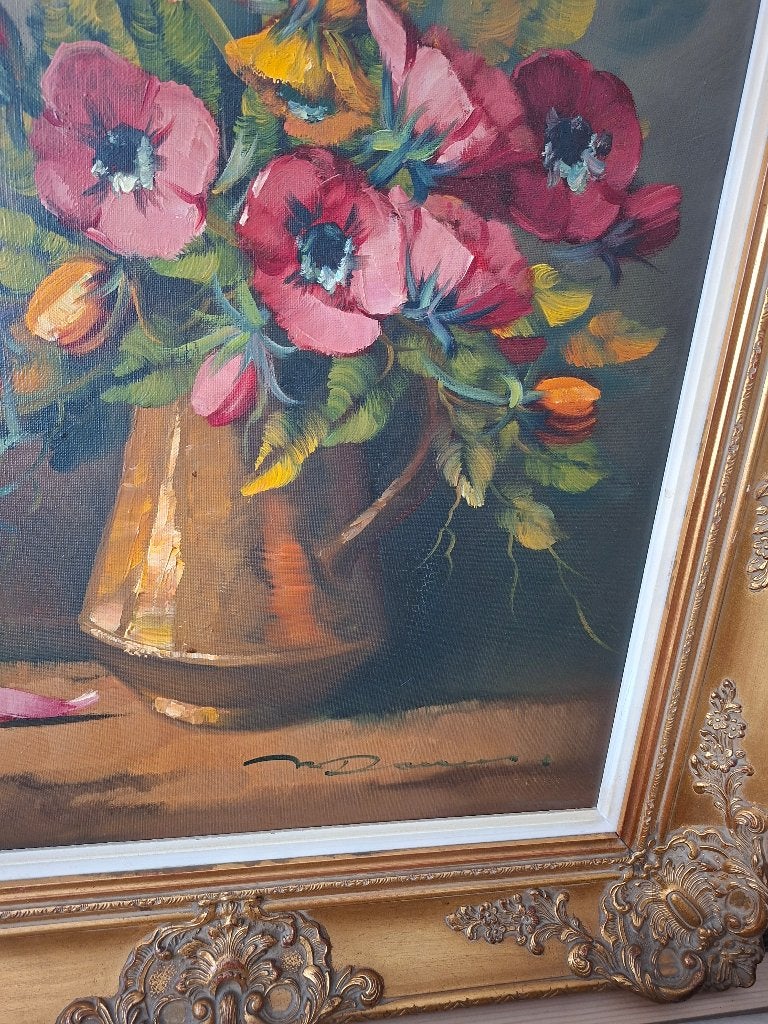 Groot schilderij, Ophalen