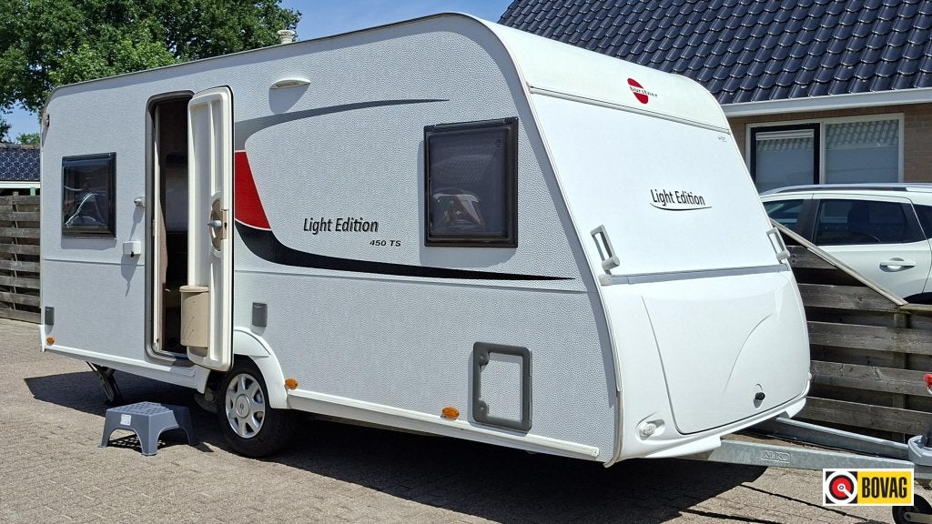 Bürstner incl. mover en voortent !, Rondzit, Lengtebed, Schokbreker, Bedrijf