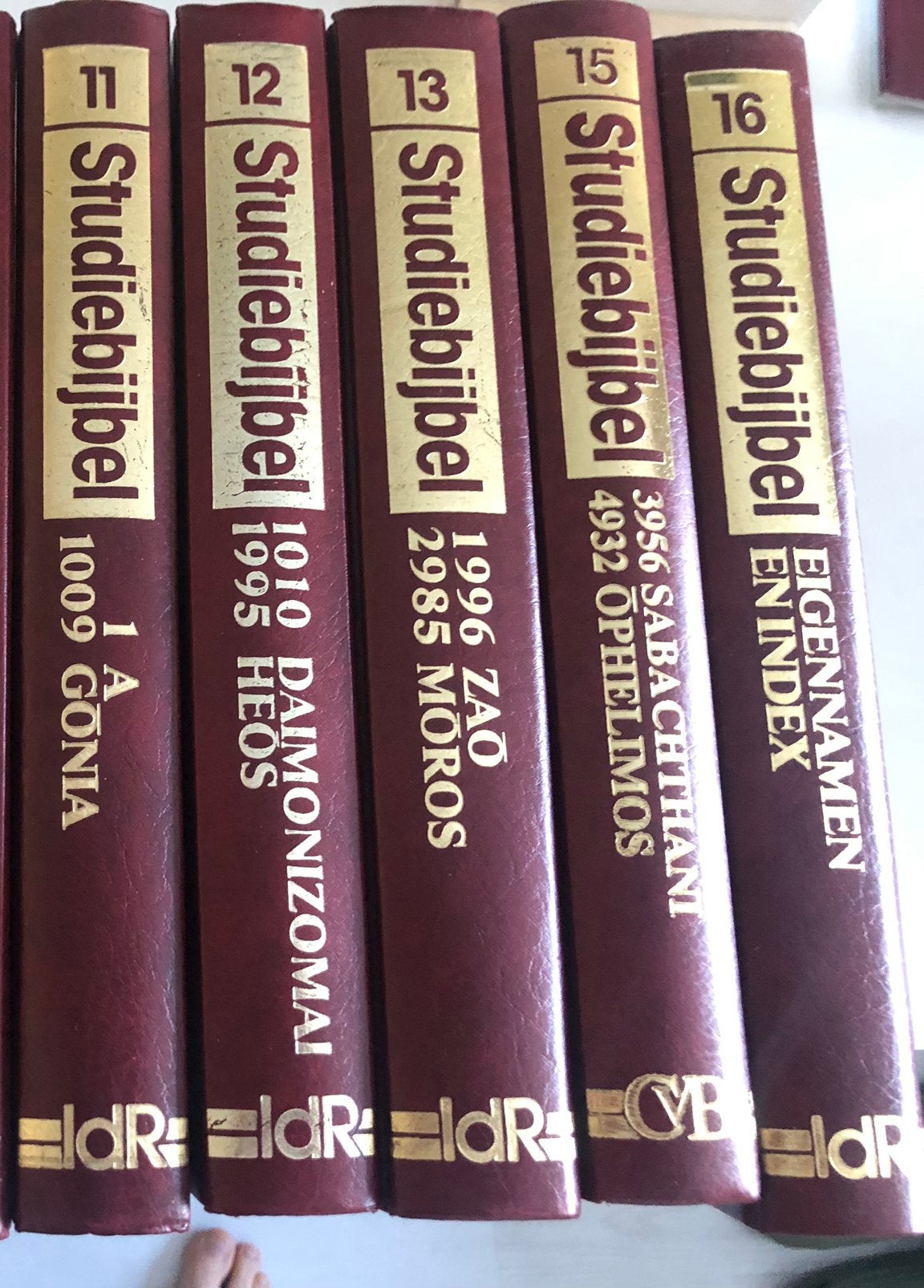 Studiebijbel NT 5 delen, Ophalen of Verzenden, Zo goed als nieuw, Christendom | Protestants
