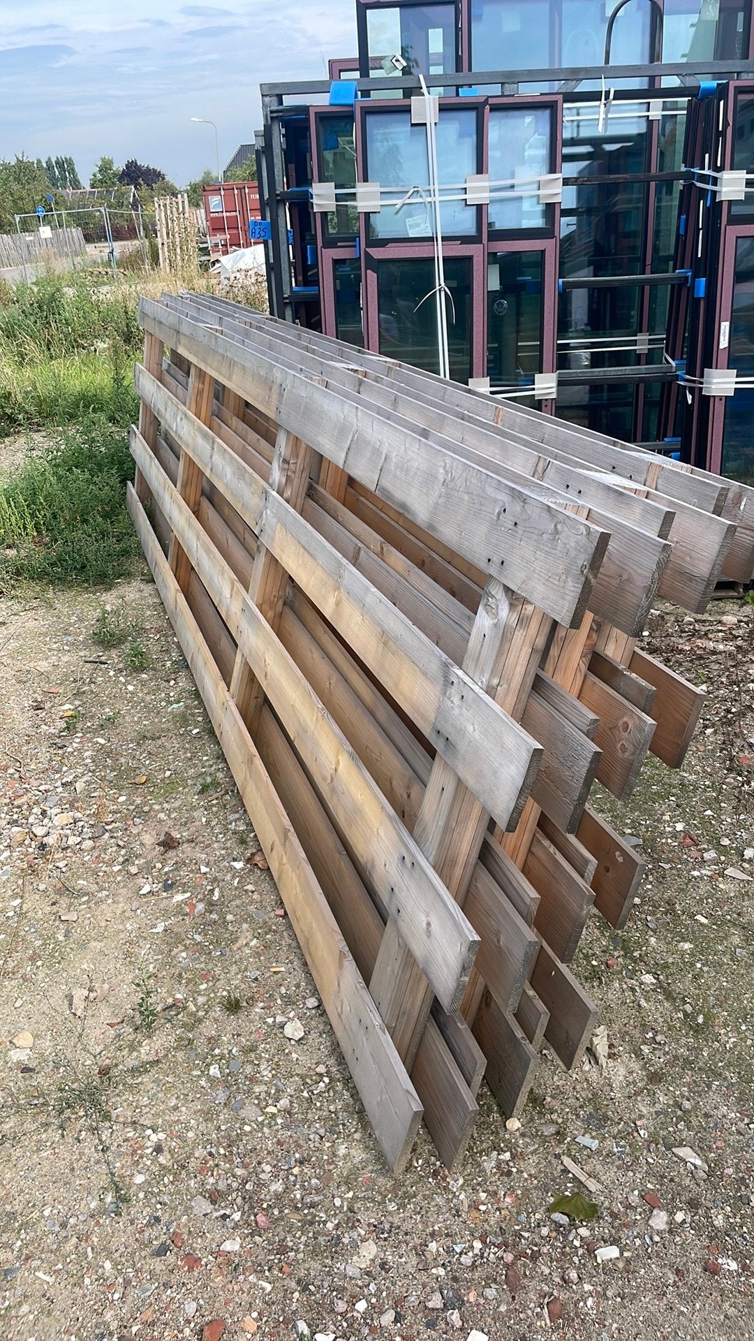 Grote pallets gratis, Ophalen, Zo goed als nieuw, Overige houtsoorten, Pallet