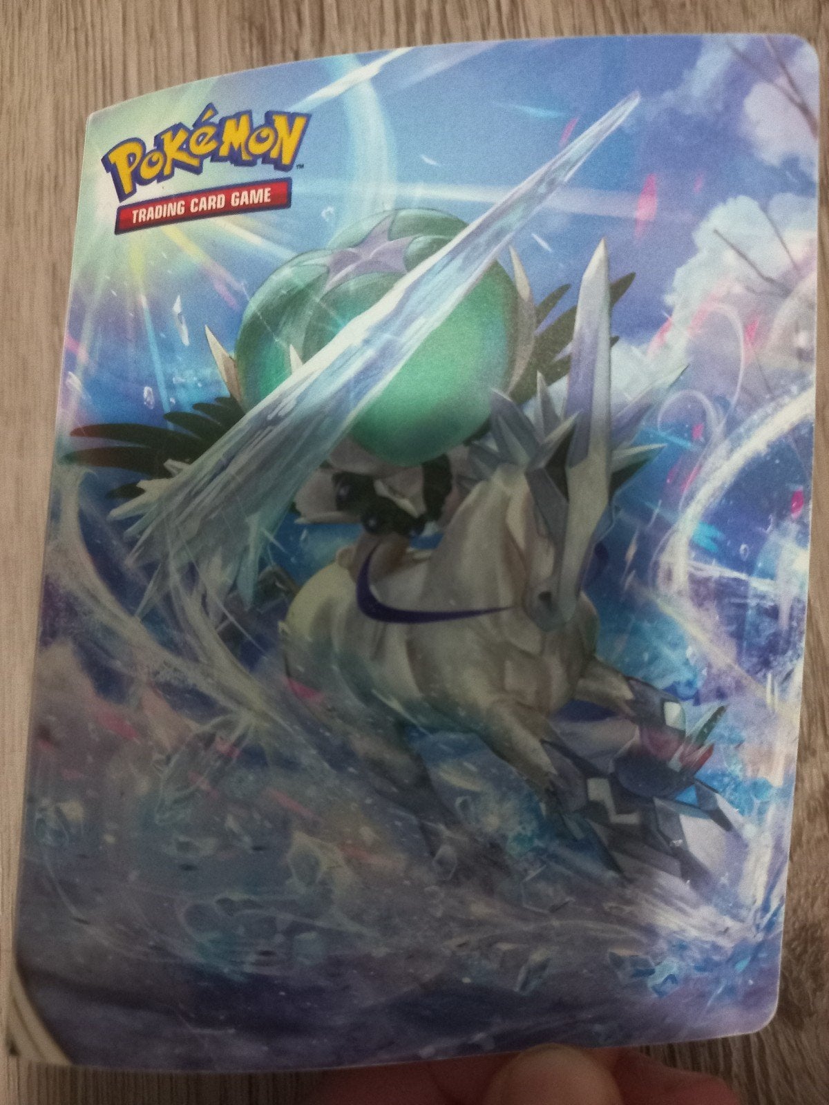 Pokémon kaarten in boekje - Wishiwashi GX, Ophalen of Verzenden, Gebruikt, Meerdere kaarten, Foil