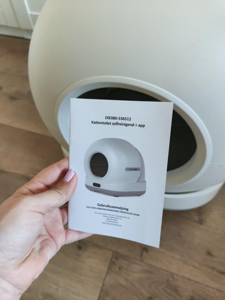 Zelfreinigend kattentoilet, Ophalen, Zelfreinigend, Nieuw, Open
