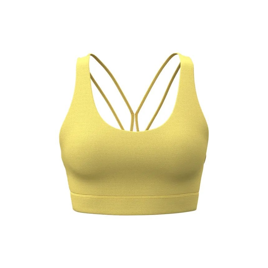 Gele Sport BH met Gekruiste Bandjes, Geargal, Verzenden, Geel, BH