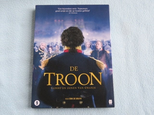 2 DVD-box TV-serie De Troon, 6 afleveringen van 50 min., Nederlands, Zo goed als nieuw, Complete serie, Drama