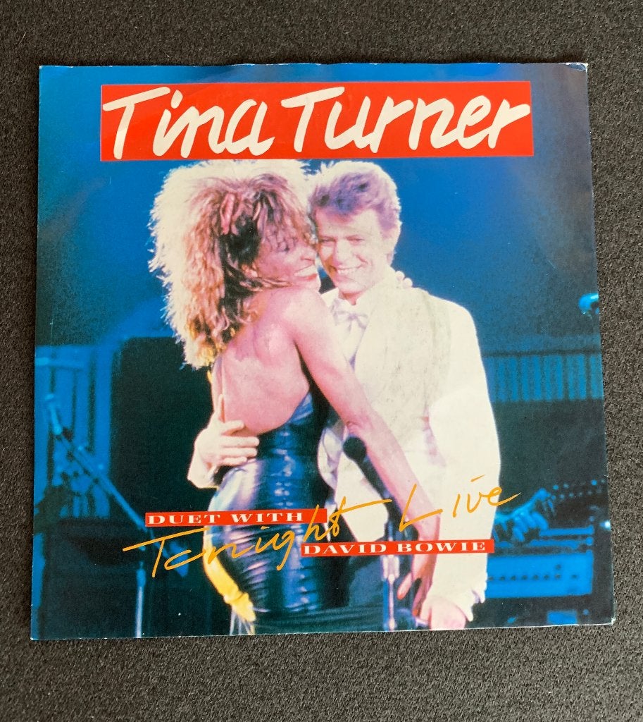tina turner duet with David bowie - tonight live, Cd's en Dvd's, Vinyl Singles, Ophalen of Verzenden, Zo goed als nieuw, Pop