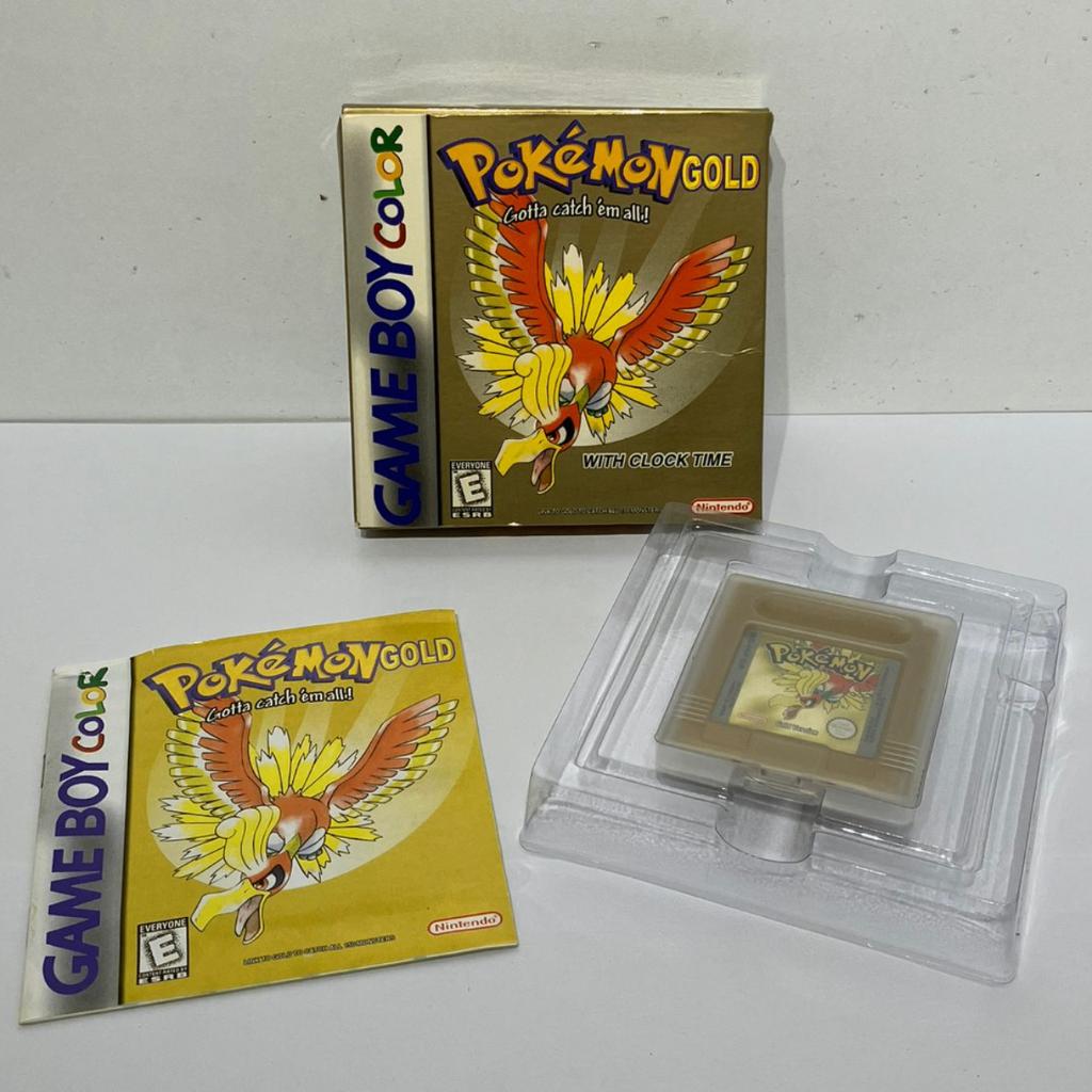Game Boy Color Game: Pokemon Gold Compleet, Spelcomputers en Games, Games | Nintendo Game Boy, Zo goed als nieuw, Avontuur en Actie