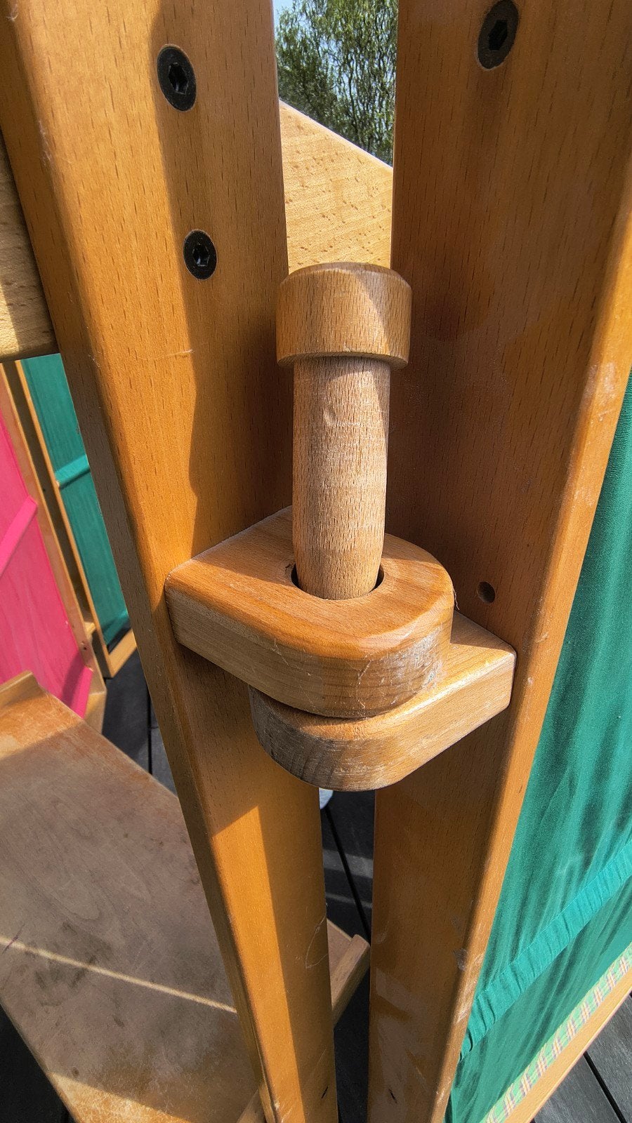 Antroposofisch Kleuter Huisje - Hout met Doeken, Ophalen, Gebruikt, Meubelstuk of Keukentje