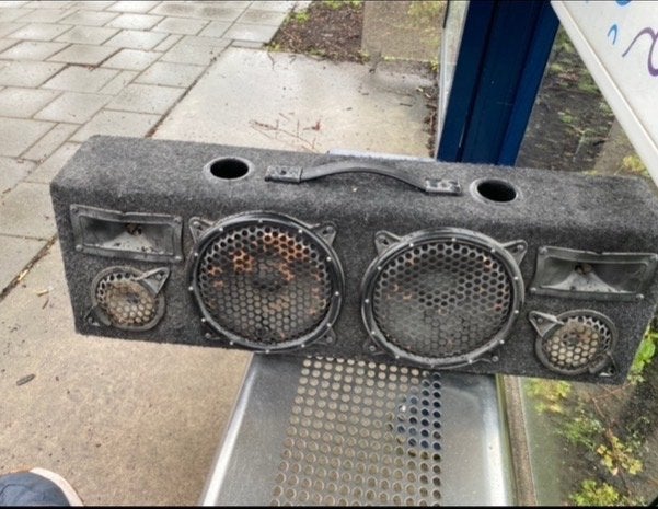 Vintage Boombox met Prachtig Geluid, Ophalen of Verzenden, Gebruikt