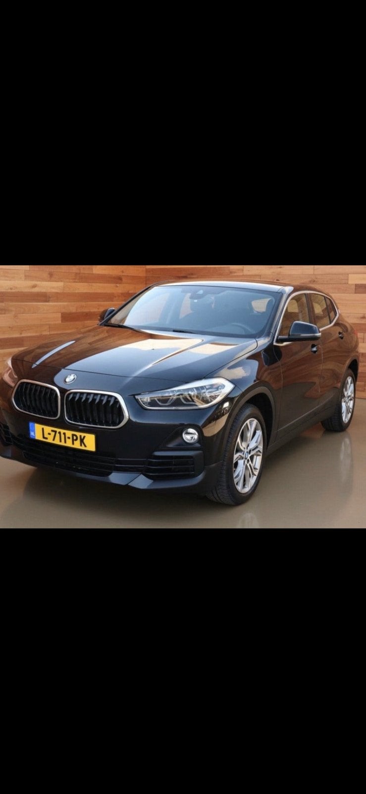 BMW X2 Sdrive18i 140pk Aut 2019 Zwart, Auto's, X2, Zwart, Zwart, 75 €/maand