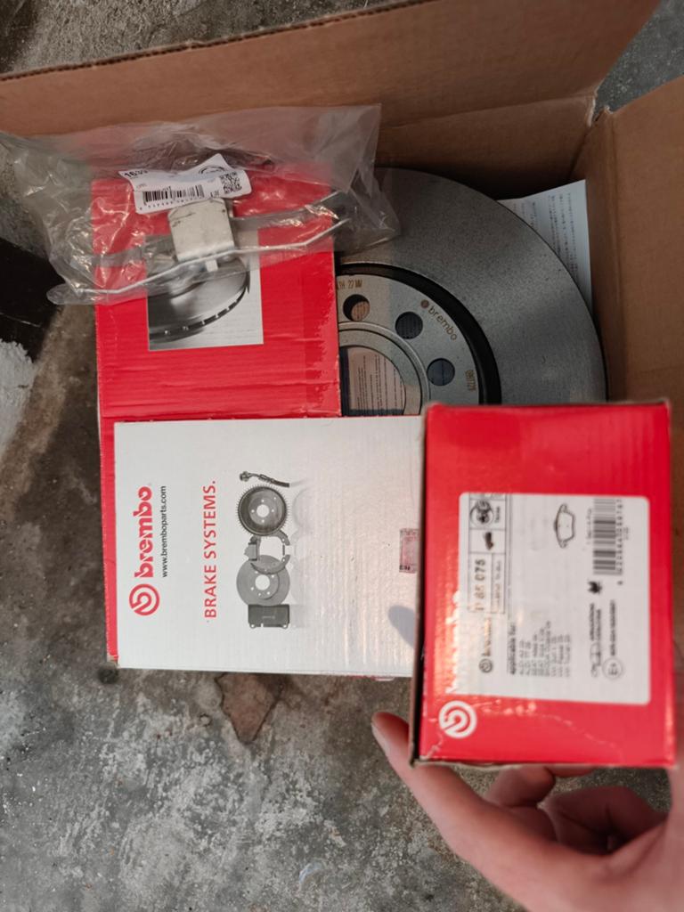 Remschijven met blokken GOLF GTI, Ophalen, Nieuw