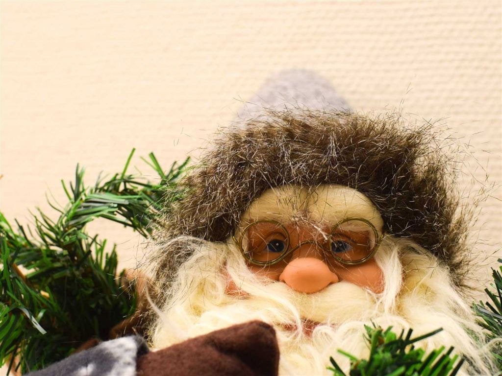 Staande kerstman pop 52158, Ophalen of Verzenden, Gebruikt