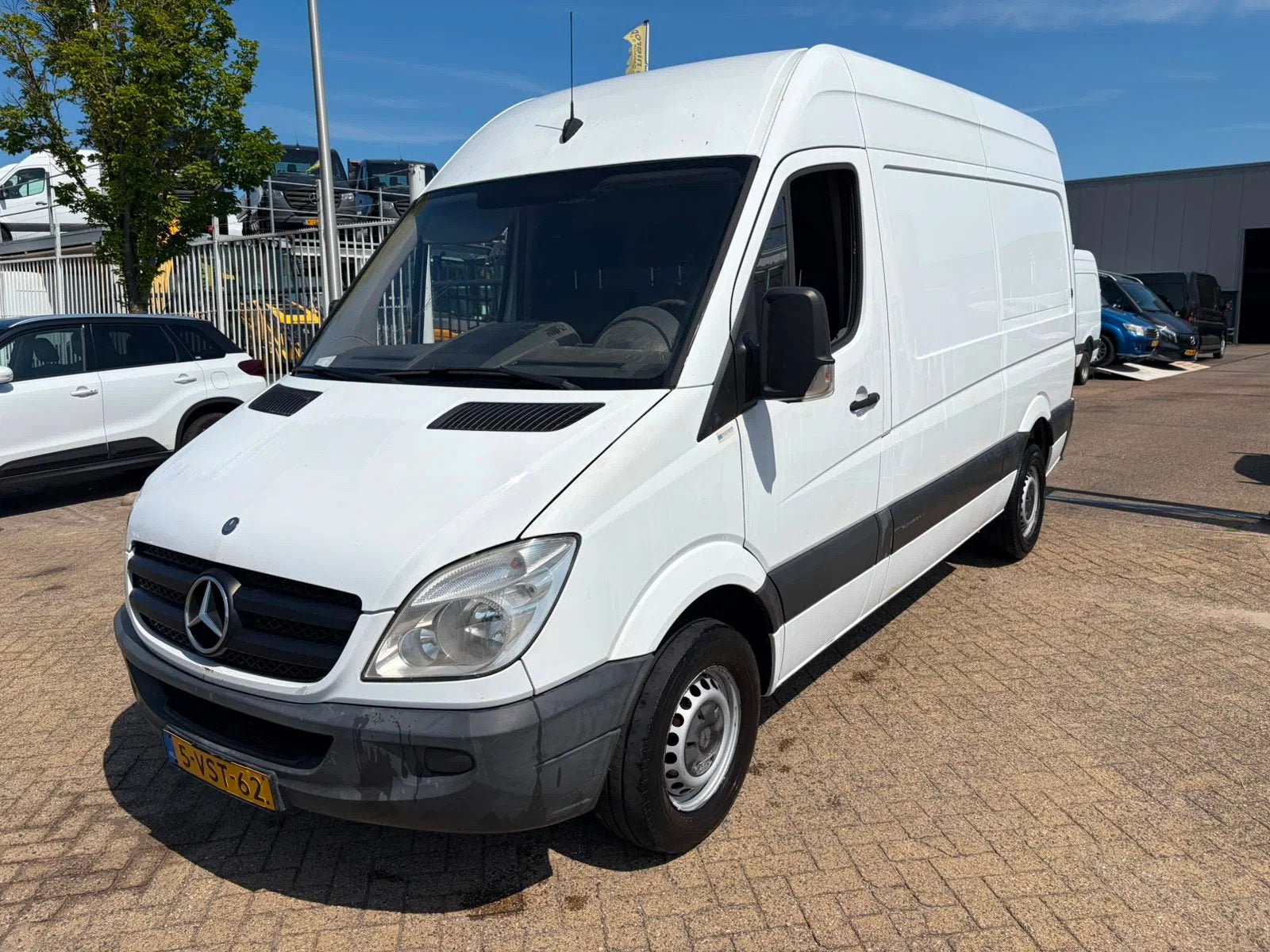 Mercedes-Benz Sprinter 313CDI L2H2 Airco Trekhaak 3 Zits, Euro 5, Achterwielaandrijving, Gebruikt, Wit