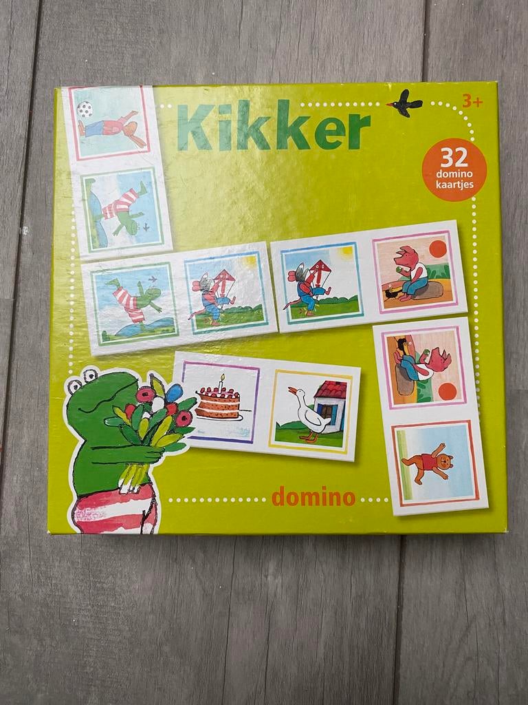 Totum domino kikker., Ophalen of Verzenden, Zo goed als nieuw, Puzzelen