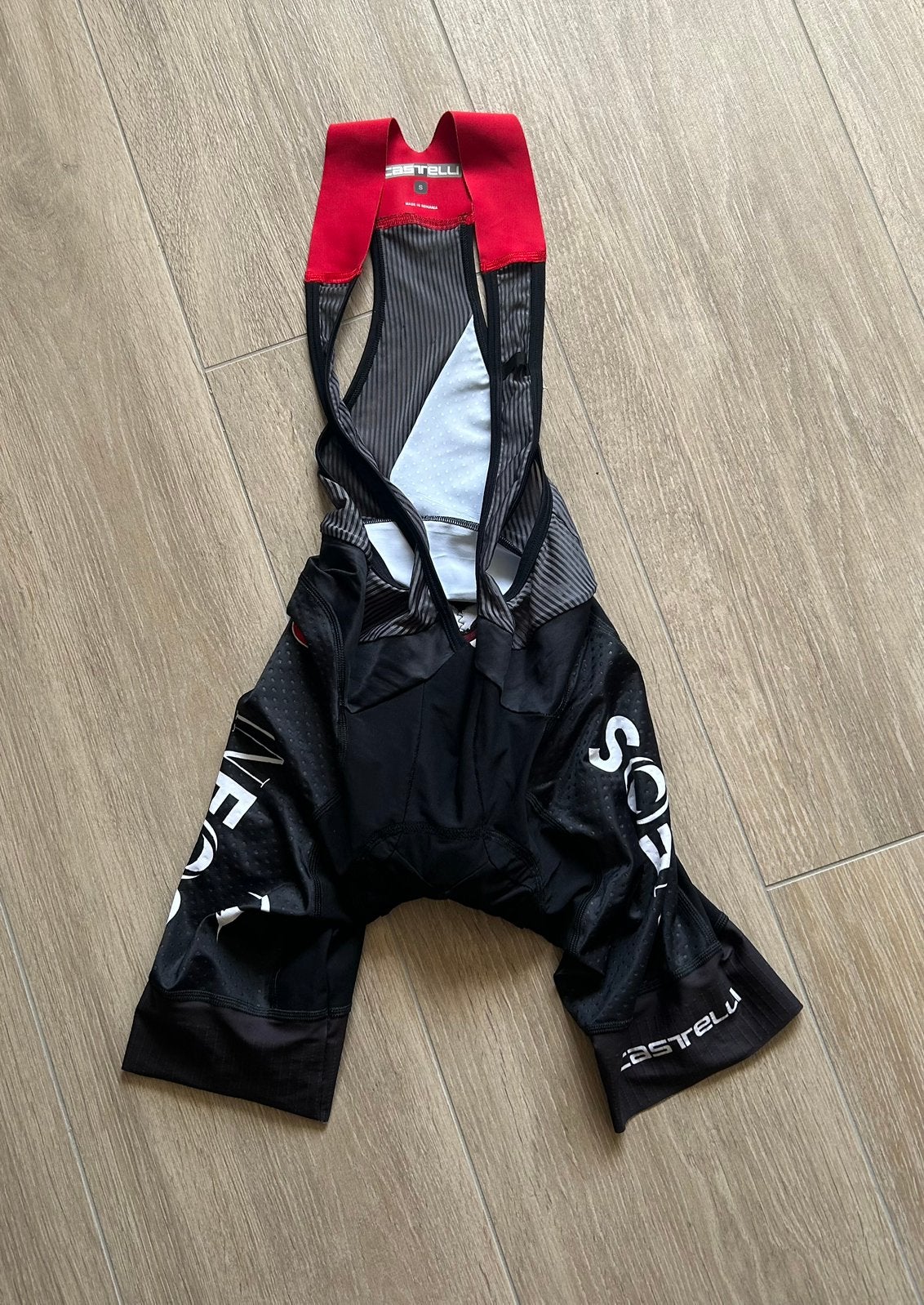 Castelli Team Ineos bibshort, maat S, S, Zo goed als nieuw, Bovenkleding, Heren