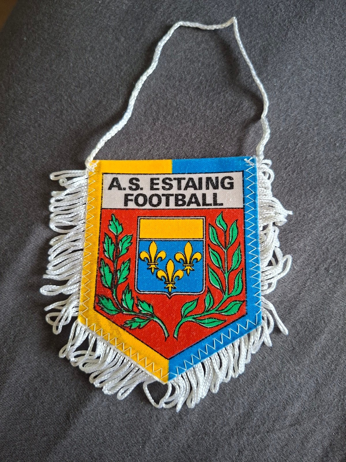 AS Estaing Football vaantje, Ophalen of Verzenden, Buitenlandse clubs, Vaantje of Sjaal