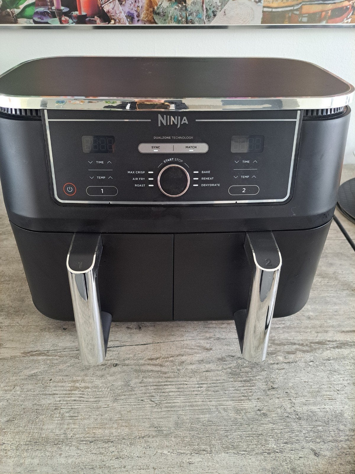 Ninja Foodi Dual Zone Airfryer AF300EU - Zo goed als nieuw, 4 liter of meer, Ophalen, Zo goed als nieuw, Duo-friteuse