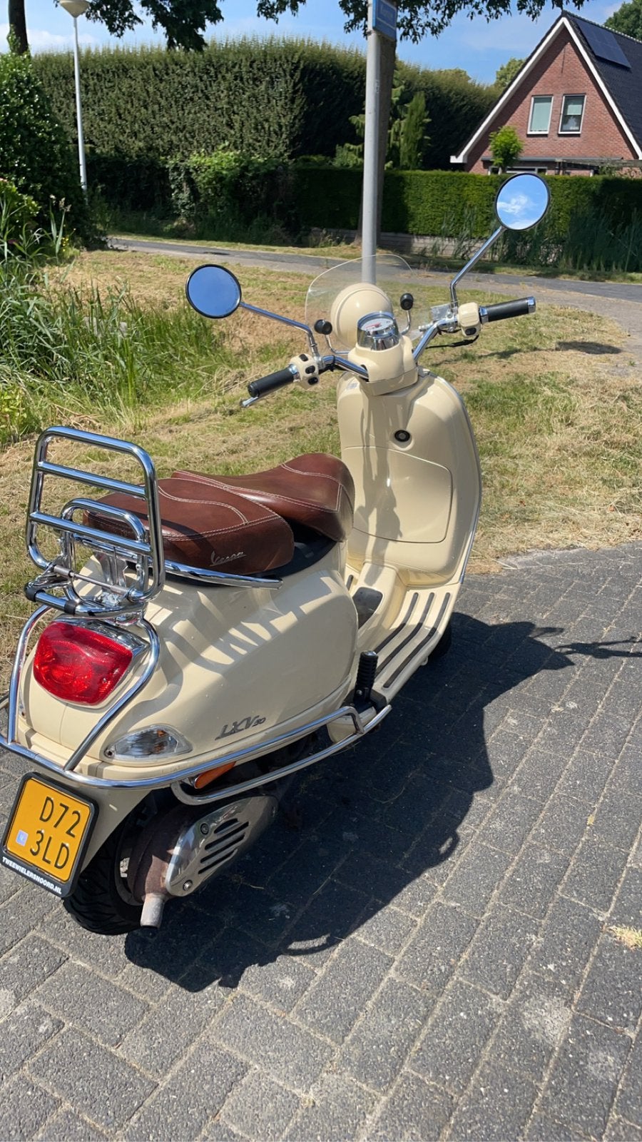 Te koop: Leuke Vespa LX!, Fietsen en Brommers, Gebruikt, Maximaal 45 km/u, Benzine, Vespa LX