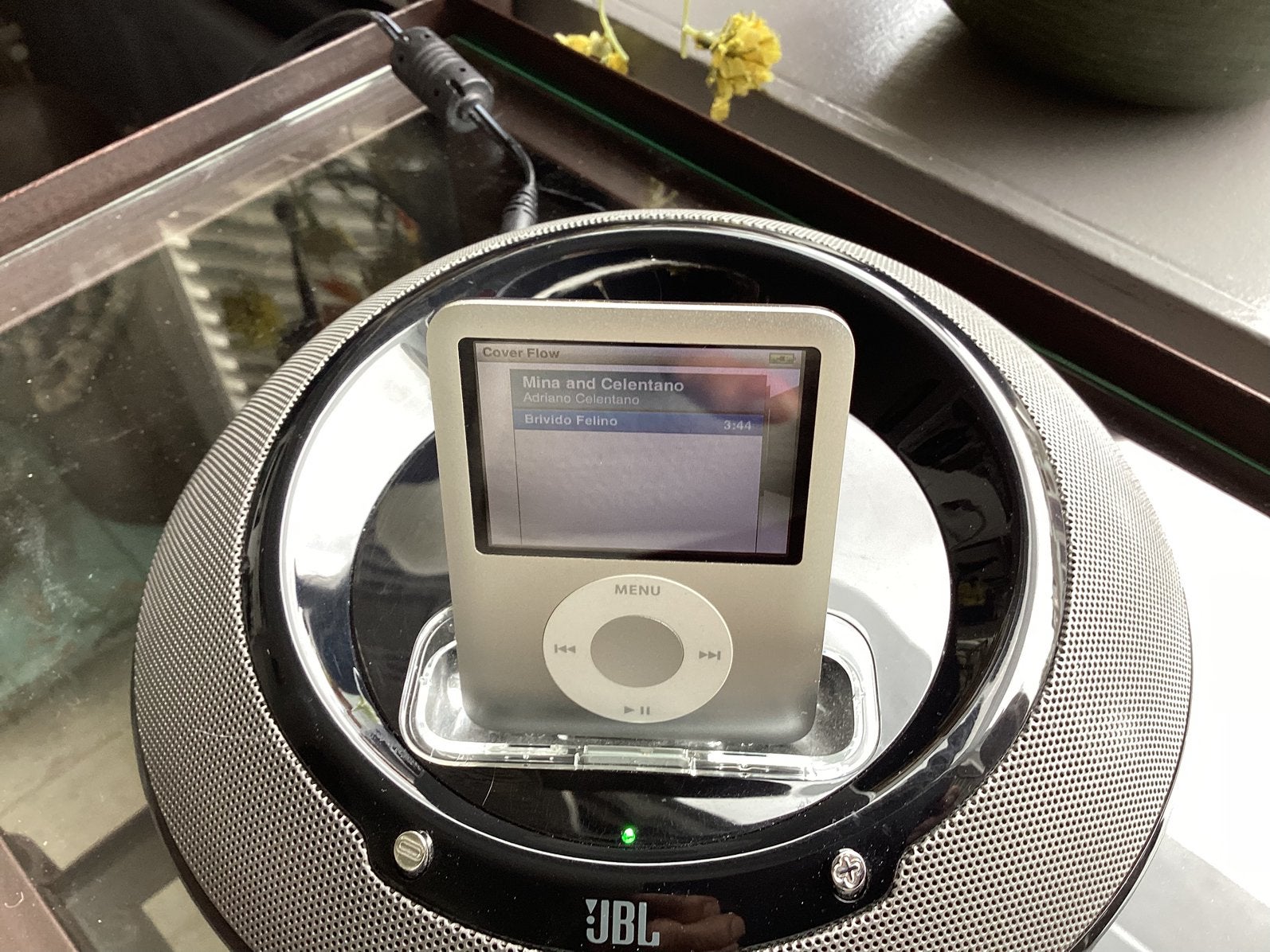 JBL on Stage III incl. ipod, Ophalen of Verzenden, Gebruikt, Dock of Kabel