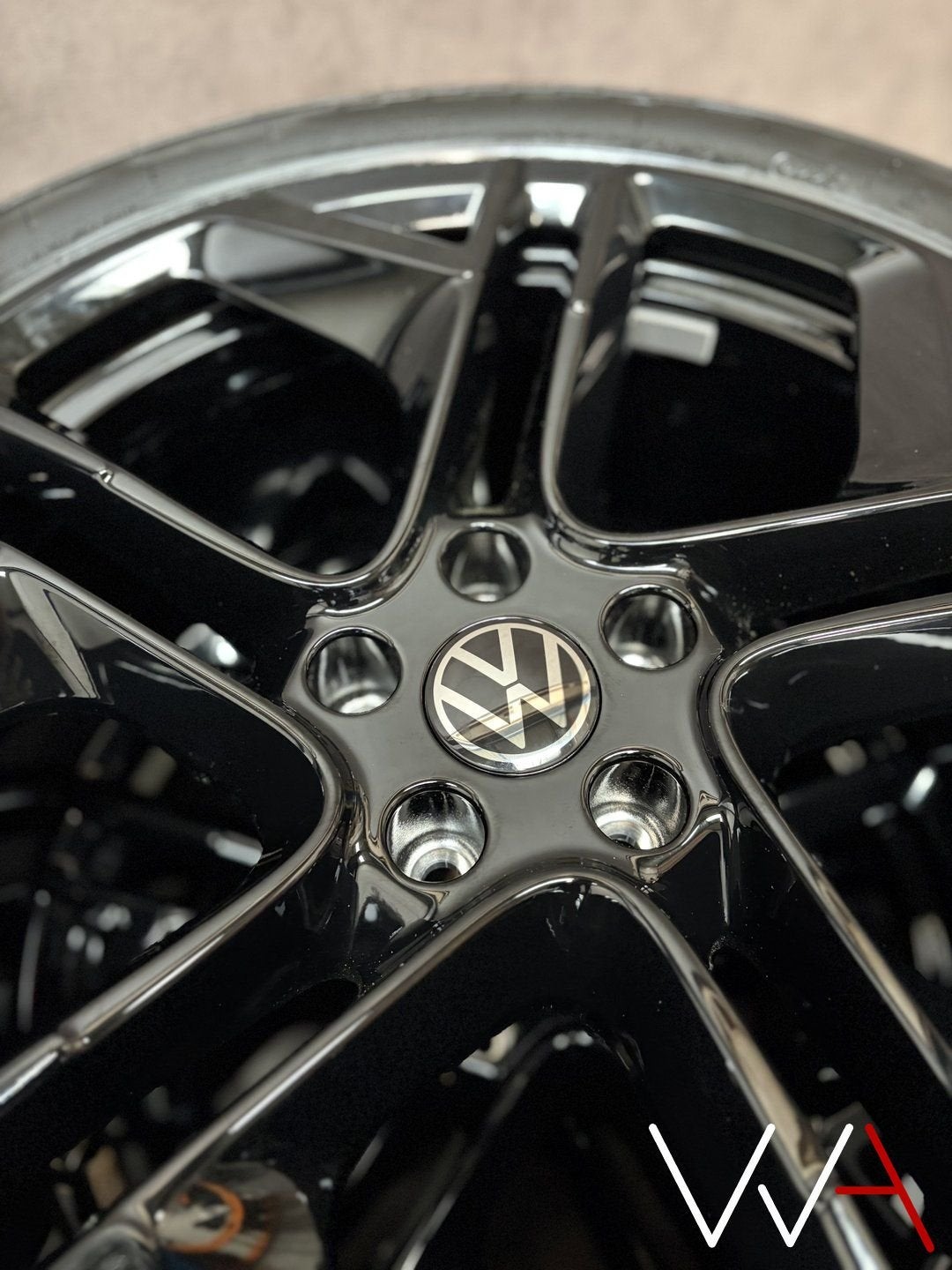 20” Volkswagen Tiguan Tayron York R-Line BLACK NIEUW BTW, Auto-onderdelen, Banden en Velgen, 255 mm, -, -, Banden en Velgen