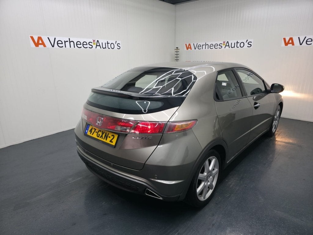 Honda Civic 1.8 Sport, Auto's, Gebruikt, 4 cilinders, Origineel Nederlands, Bedrijf