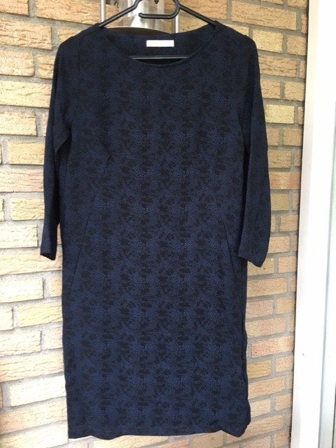 By-Bar jurk blauw zwart gemeleerd XS - S NIEUW, Kleding | Dames, By bar, Nieuw, Maat 34 (XS) of kleiner, Boven de knie