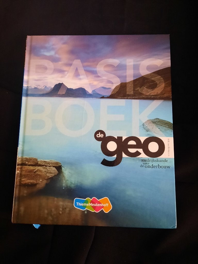 De Geo Basisboek Onderbouw, Verzenden, ThiemeMeulenhoff, Overige niveaus, Aardrijkskunde