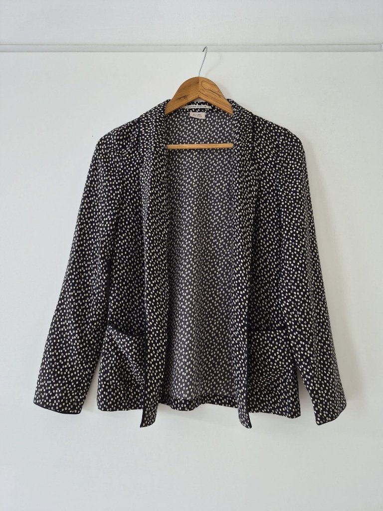 Blazer / Jasje Maison Scotch & Soda maat M dames - zwart, Maat 38/40 (M), Zwart, Zo goed als nieuw, Jasje