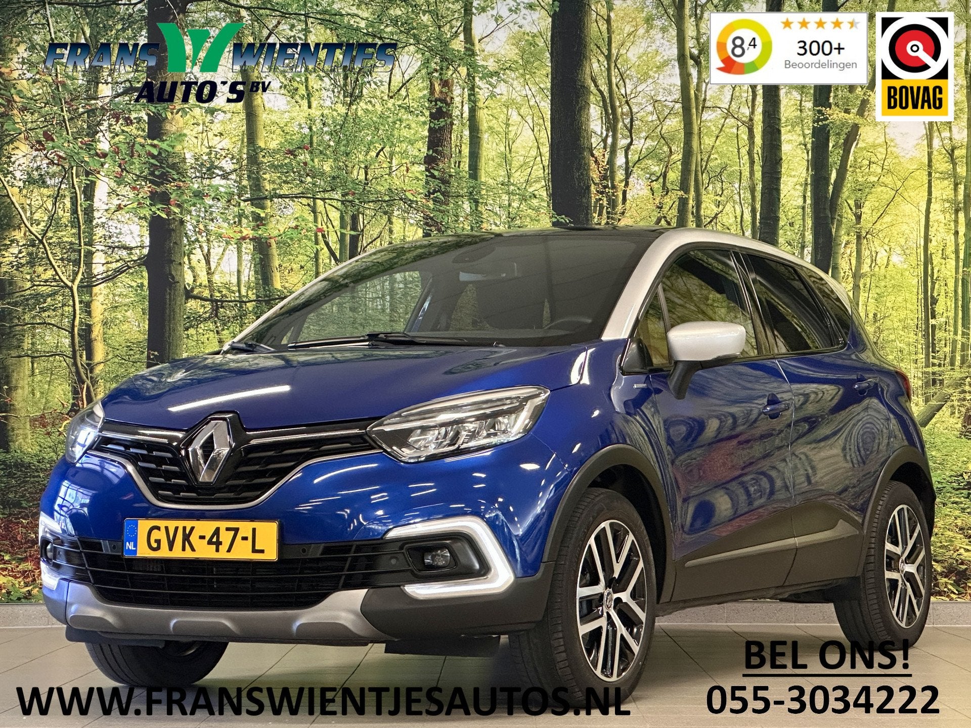 Renault Captur 1.3 TCe Intens | Panoramadak | Parkeersensore, Auto's, Voorwielaandrijving, 1228 kg, Gebruikt, 4 cilinders