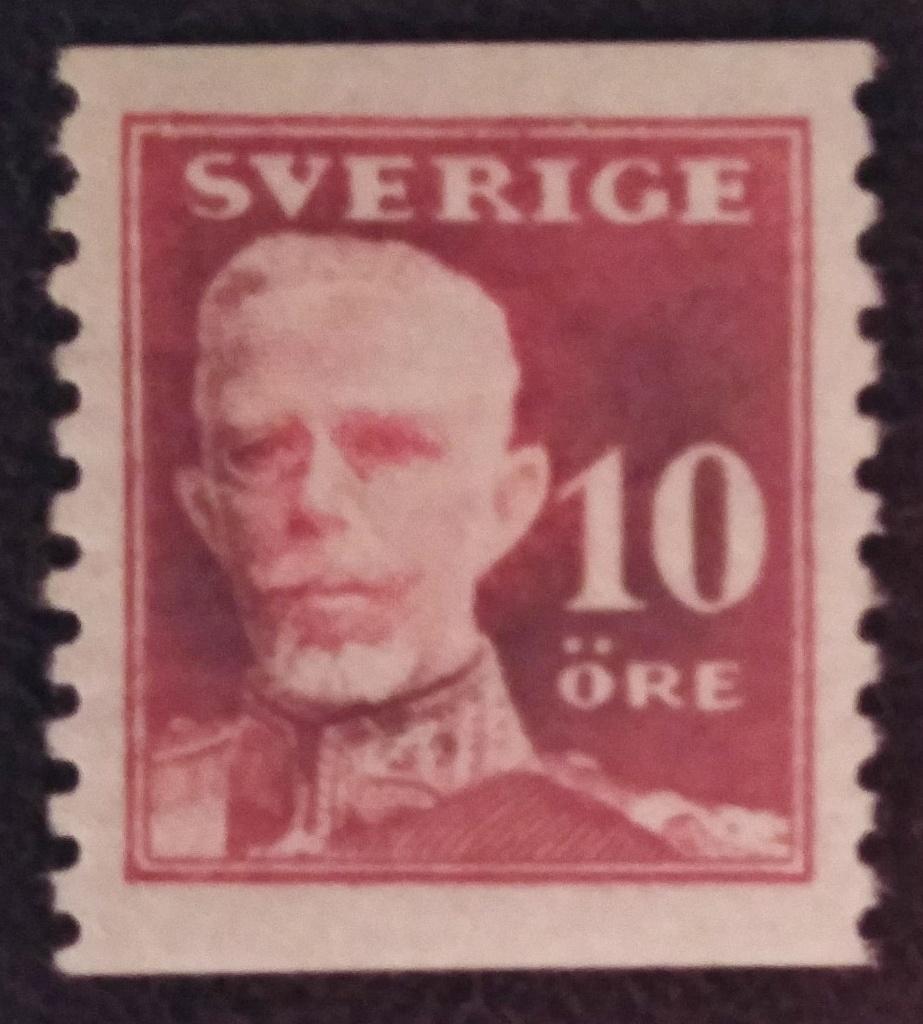 Zweden nr. 127AW (postfris met plakker), Postzegels en Munten, Verzenden, Zweden