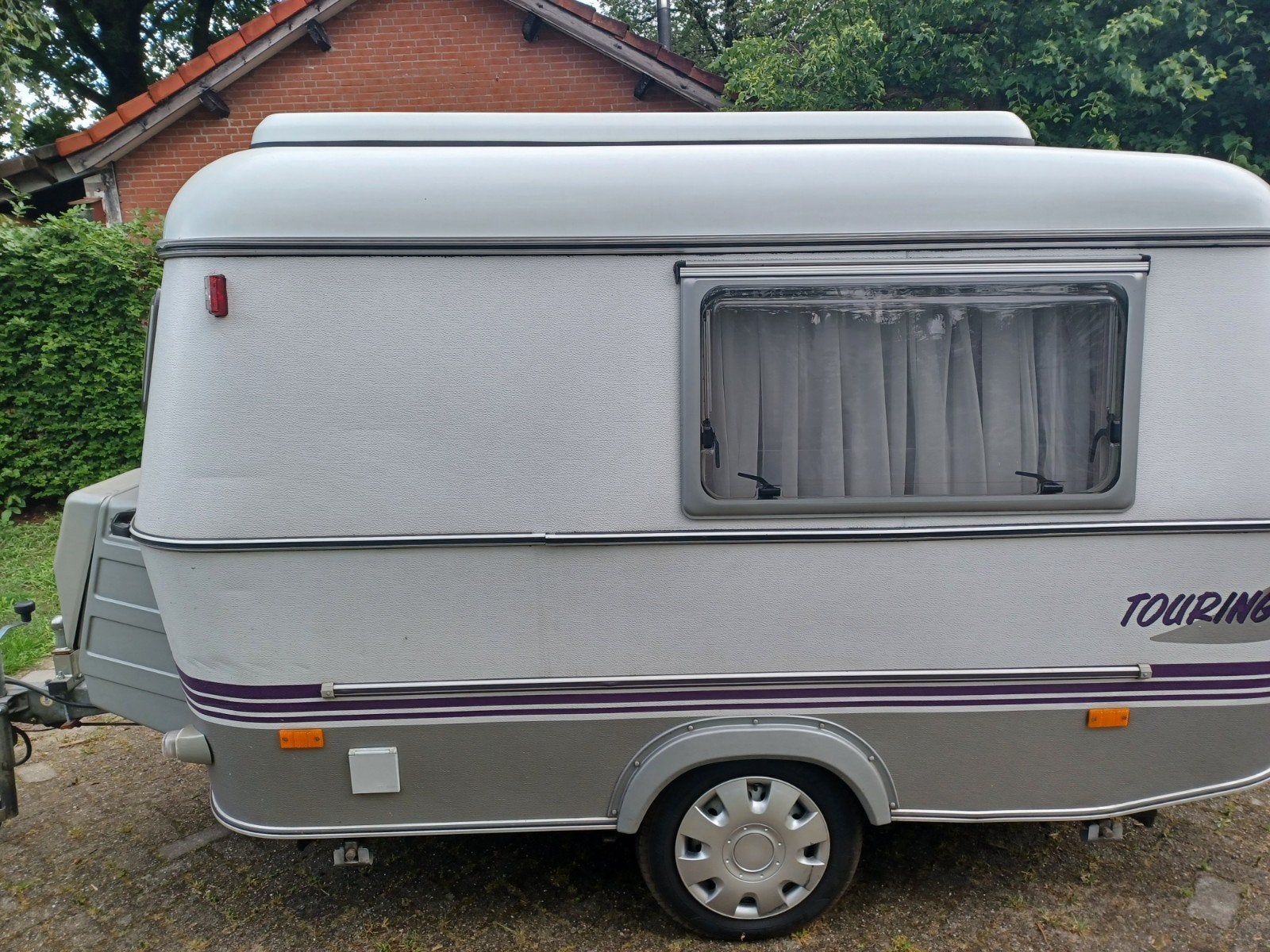 Eriba Puck 1998, Caravans en Kamperen, Caravans, Standaardzit, Tot en met 2, Particulier, Lengtebed