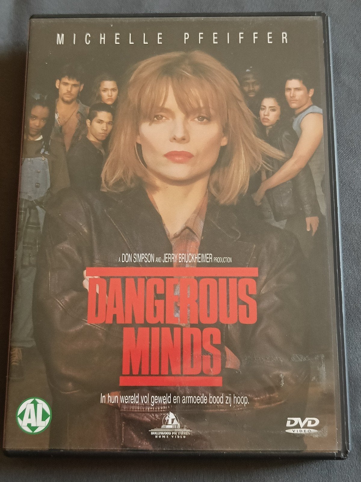 Dangerous Minds DVD - Michelle Pfeiffer, Engels, Gebruikt, Waargebeurd drama, Nederlands