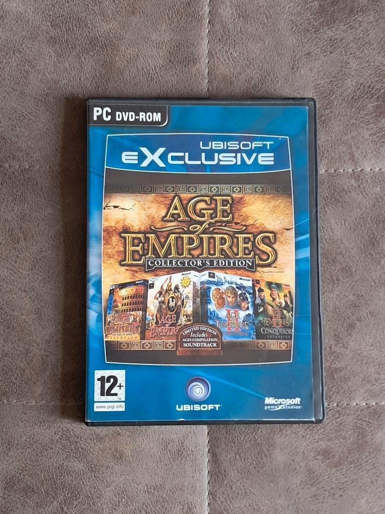 Age of Empires I, II, III & Age of Mythology + Titans - (PC), 1 speler, Ophalen of Verzenden, Zo goed als nieuw, Strategie en Constructie