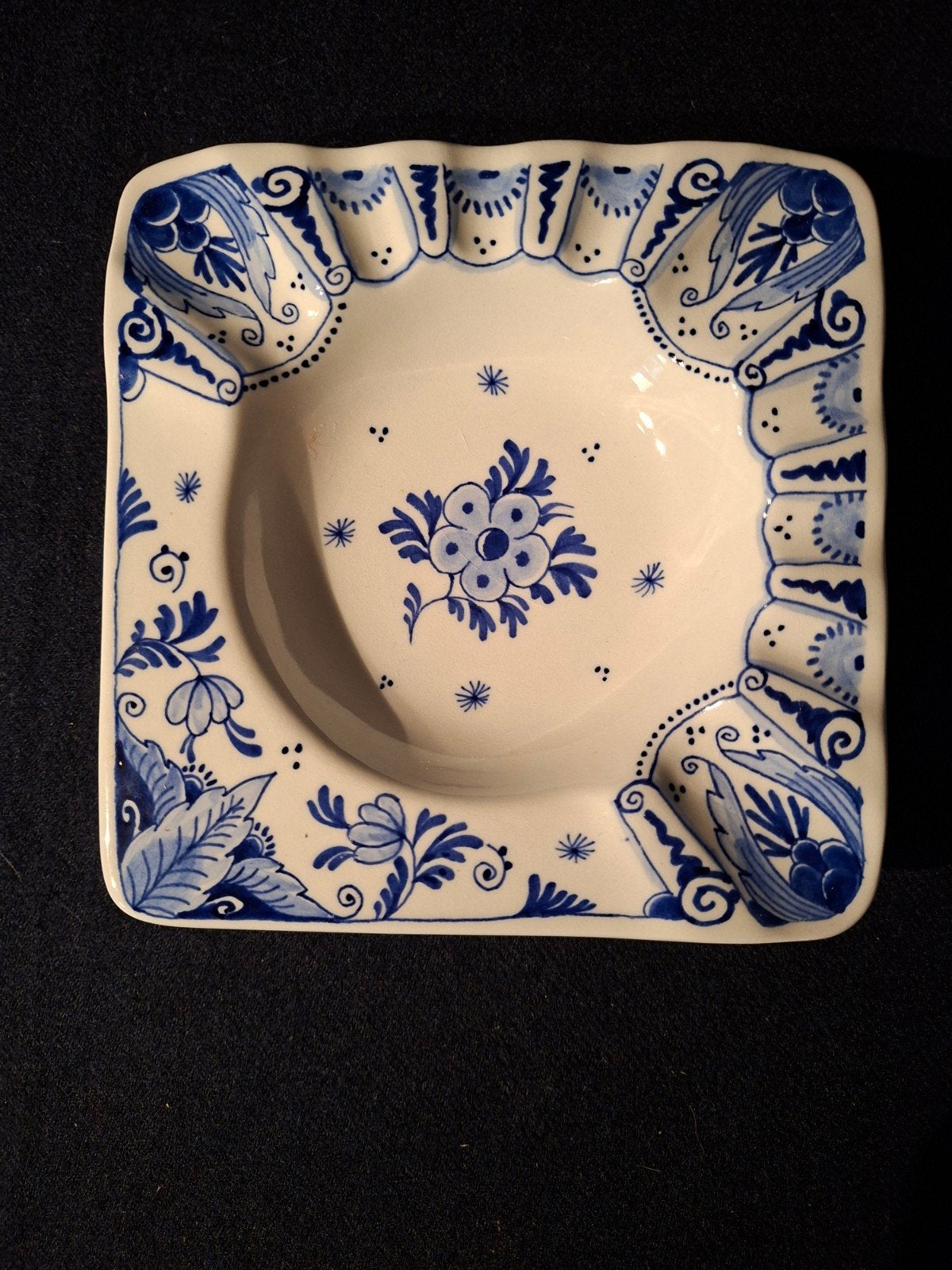Delfts Blauw Asbakje/Schaaltje - Handbeschilderd, Verzenden