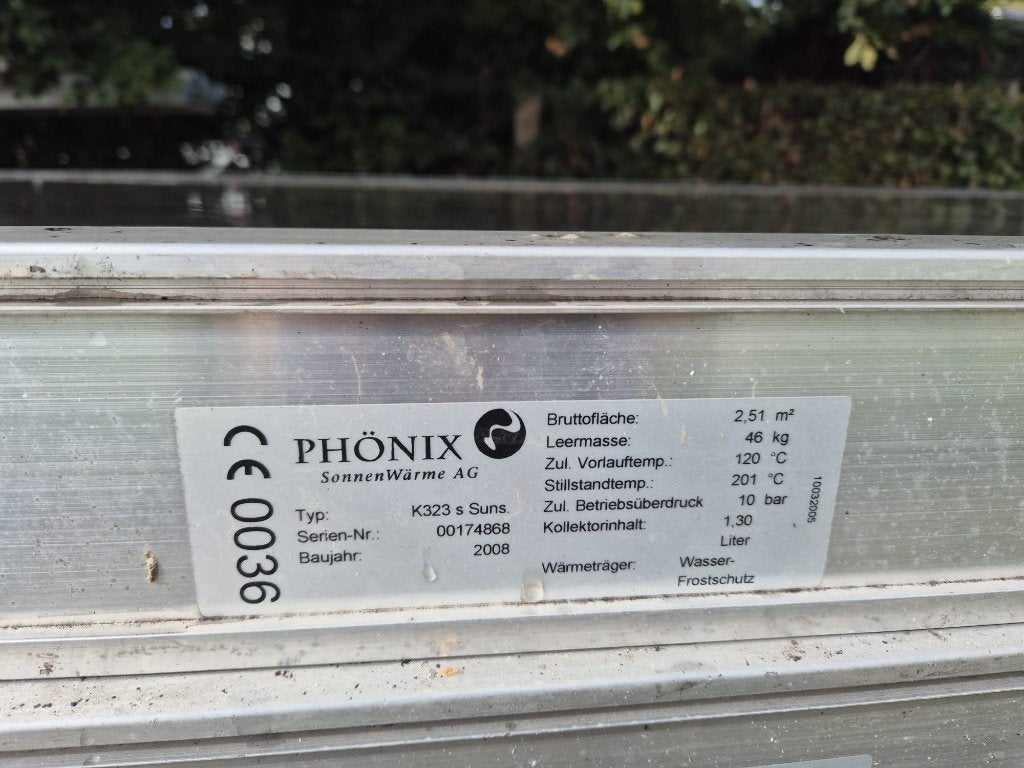 zonnecollector, Ophalen, Gebruikt, Verwarming