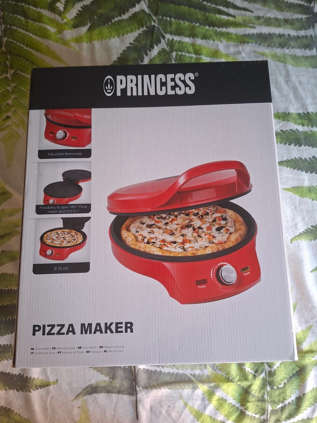 Princess Pizza Maker - Nieuw in doos, Ophalen, Minder dan 45 cm, Overige merken, Pizzaoven